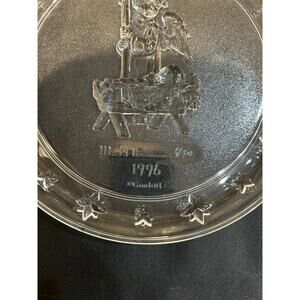 1996 Hummel Christmas plate